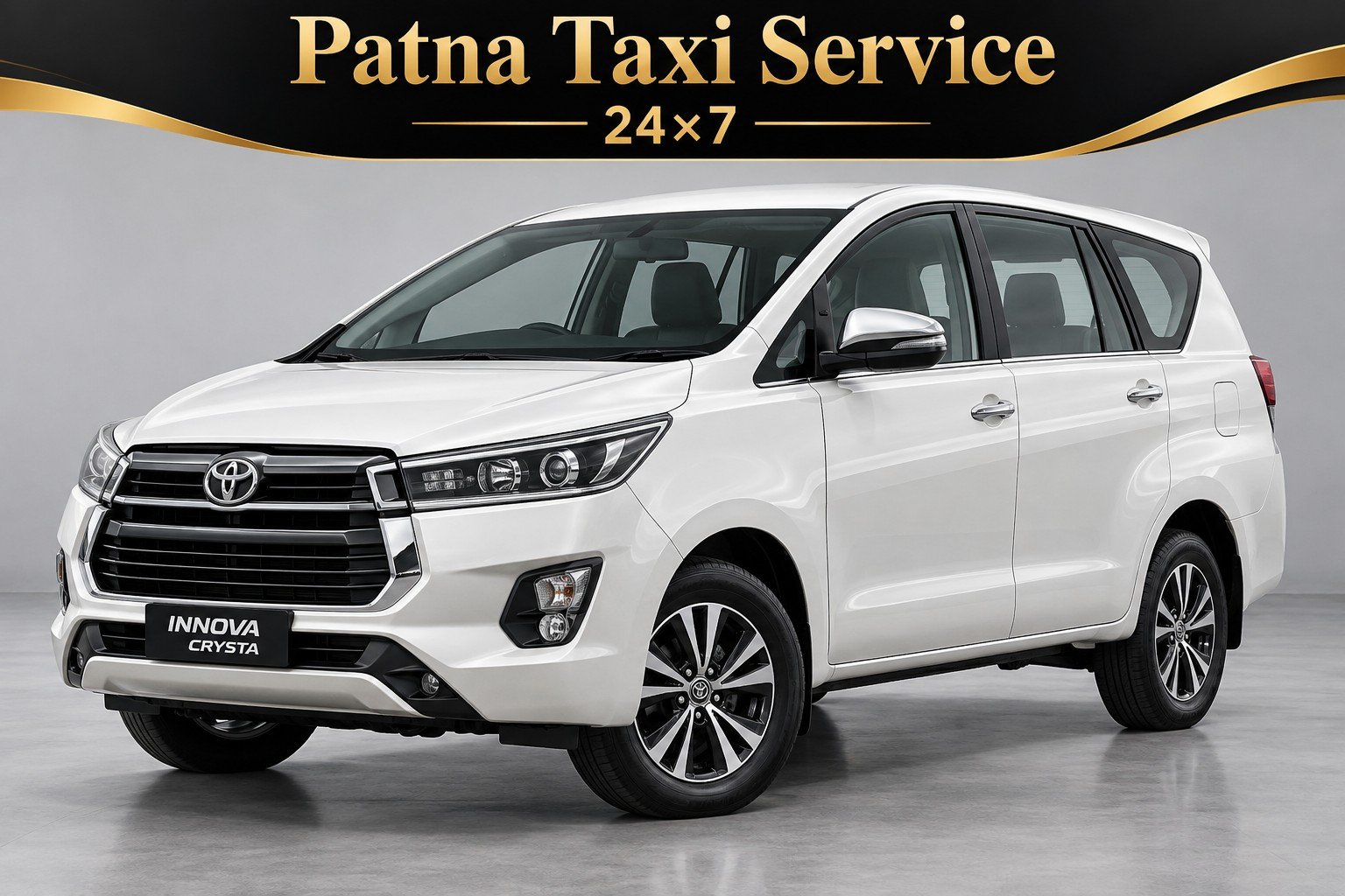 Innova Crysta — Patna Taxi Service 24×7